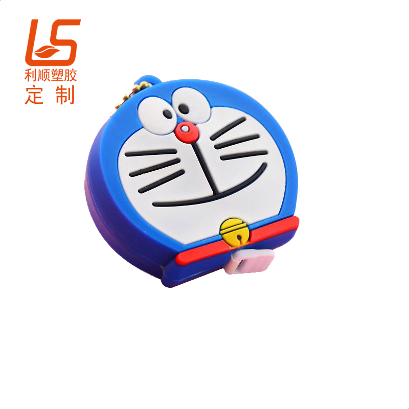 定制卡通公仔卷尺 PVC軟膠卷尺